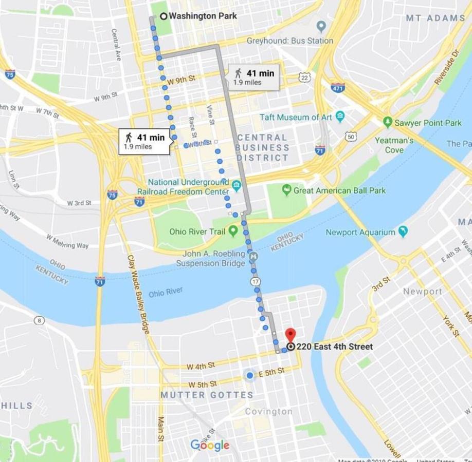 Translucency Bnb, Less Than A Mile From Us Bank Arena! Covington Εξωτερικό φωτογραφία