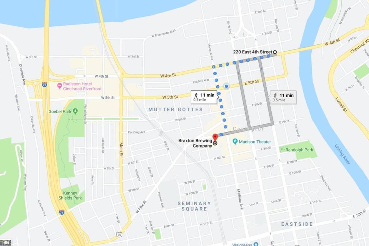 Translucency Bnb, Less Than A Mile From Us Bank Arena! Covington Εξωτερικό φωτογραφία
